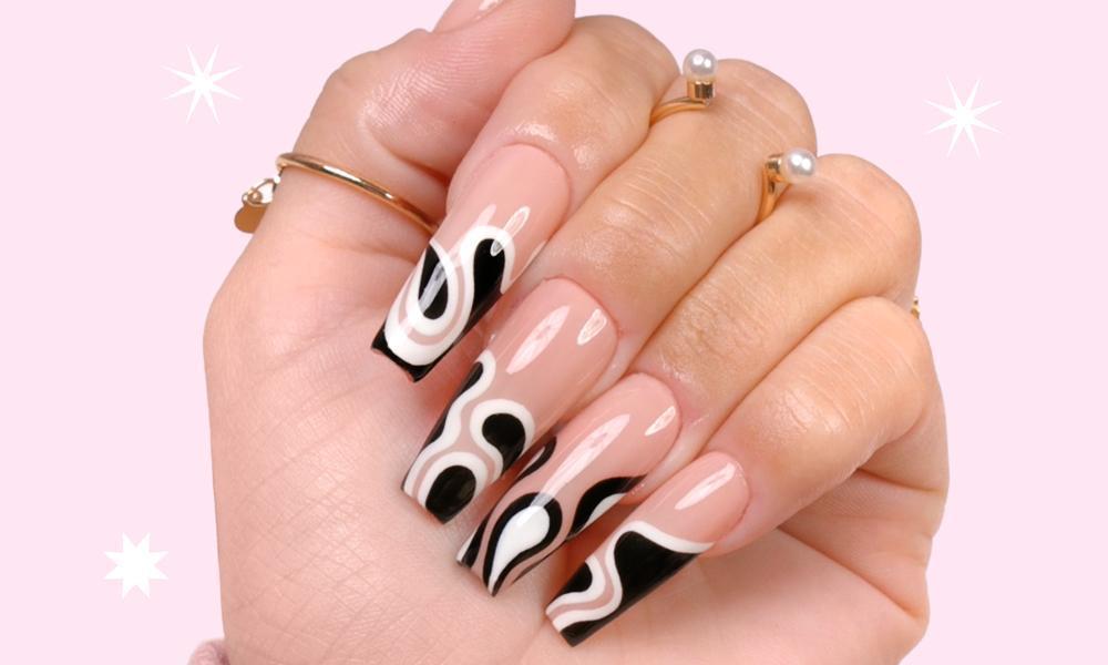 Swirl Nail Art selber machen: Schritt für Schritt Anleitung