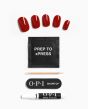 OPI Press-On Nails xPRESS/ON Big Apple Red