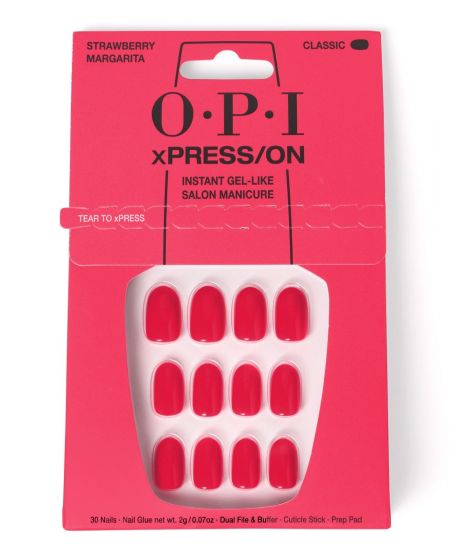 OPI Press-On Nails xPRESS/ON Strawberry Margarita