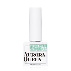Aurora Queen La Fleur Glitter Gel AQ.52 Pepper Mint 9 ml
