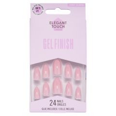Elegant Touch False Nails Gel Finish Cotton Candy