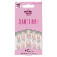 Elegant Touch False Nails Glazed Finish Glaz'd