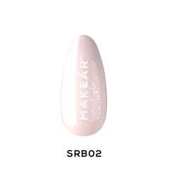 Makear Sparkling Rubber Base SRB02 Casiopeia 8 ml