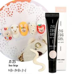 Jello Jello Zig Zag 3D Gel JT-25 Bear Beige 10 ml