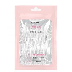 Kiara Sky Gelly Tips Refill Pack Stiletto Short