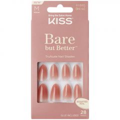 Kiss Bare but Better Nails Fairest Nude