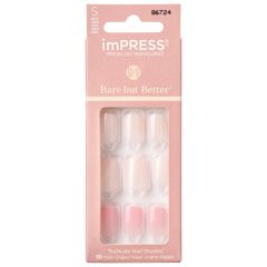 Kiss imPRESS Bare but Better Nails Effortless Finish