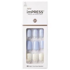 Kiss imPRESS Press-on Manicure Lavender Whisper