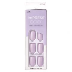 Kiss imPRESS Color Press-on Manicure Picture Purplect