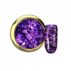 Makear Nail Art Flakes AluFlakes VioletFever