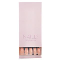 NAILD Press-On Nails Creamy Coffin