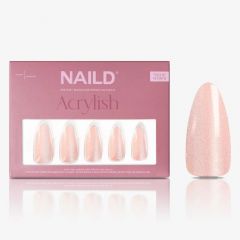 NAILD Softgel Press-On Nails Stella Almond