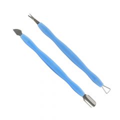 Nailphora Cuticle Pusher & Remover Set Blau
