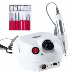 Nailphora Elektrisches Nagelfeilen Set 65W Weiß DM202