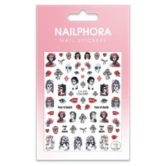 Nailphora Nail Stickers Halloween Woman