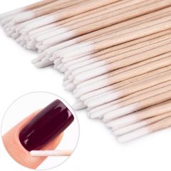 Nailphora Wooden Cotton Swabs 100pcs