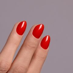 NAILD Softgel Press-On Nails Sunset Short Round