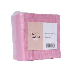 Nailphora Table Towels Pink 100 pcs