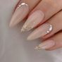 Nailbayo Doi Beige Gold Glitter Gel 10 ml