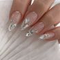 Nailbayo Doi White Silver Glitter Gel 10 ml