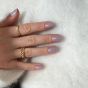 NAILD Softgel Press-On Nails Mauve Short Square