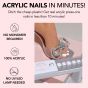Kiara Sky xPress Pro Acrylic Toe Press-on Nails Arctic