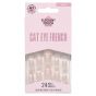 Elegant Touch False Nails Cat Eye French Mirage