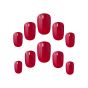 Elegant Touch Rich Red Nails