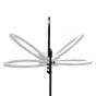 Glow 18" RGB Ringlampe mit Stativ 45W 