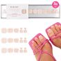 Kiara Sky xPress Pro Acrylic Toe Press-on Nails Keep it Classy