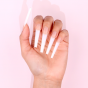 Kiara Sky C-Curve Nail Tips Coffin XXL Natural