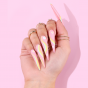 Kiara Sky C-Curve Nail Tips Stiletto XXL Clear