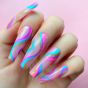 Kiara Sky Gel Art Surreally Blue