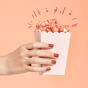 Kiss imPRESS Color Press-on Manicure Platonic Pink