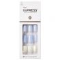 Kiss imPRESS Press-on Manicure Lavender Whisper