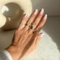 NAILD Softgel Press-On Nails French White Almond