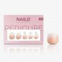 NAILD Softgel Press-On Nails Champagne Toe