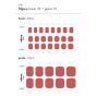 Ohora Semi-Cured Gel Nail Strips P Romeo