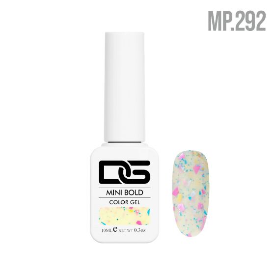 DGEL Mini Bold Sweet Terrazzo Color Gel MP.292 Lemon Terrazzo 10 ml
