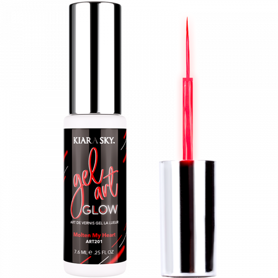 Kiara Sky Gel Art Glow Molten My Heart
