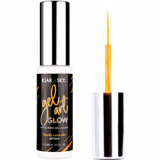 Kiara Sky Gel Art Glow Totally Lava-ble