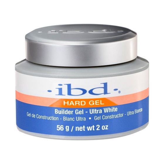 IBD Hard Gel UV Builder Gel Ultra White 56 g