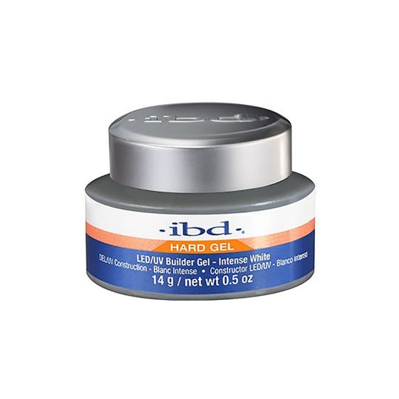 IBD Hard Gel LED/UV Builder Gel Intense White 14 g