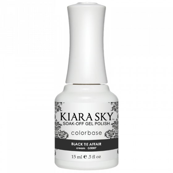 Kiara Sky Gel Polish Black Tie Affair 15 ml