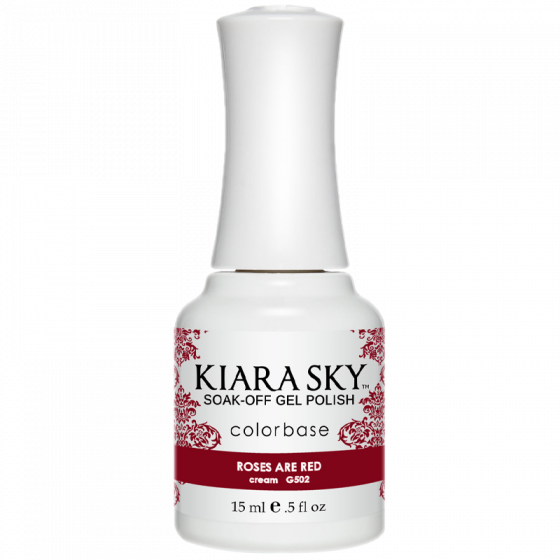 Kiara Sky Gel Polish Roses Are Red 15 ml