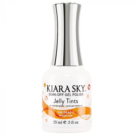 Kiara Sky Jelly Tints Gel Polish The Dead C 15 ml